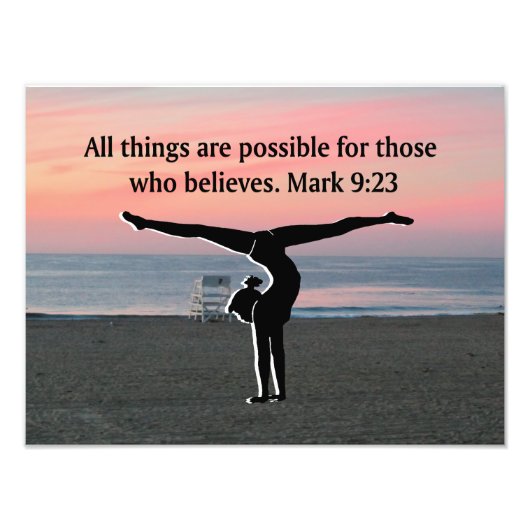 IMPRESSION PHOTO FOI REMPLI GYMNAST (Devant)