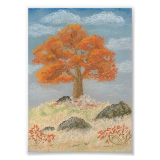 Impression Photo Folithe d'automne (Devant)