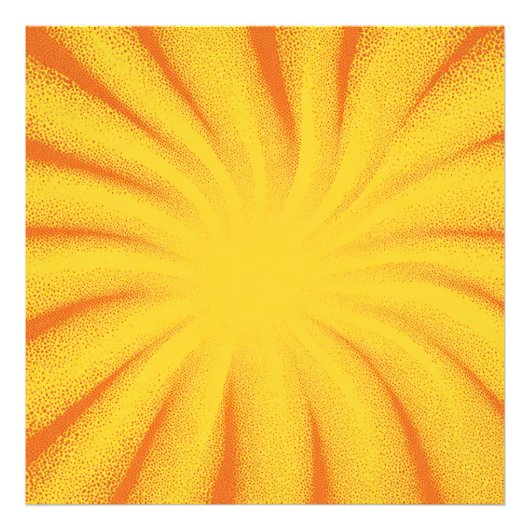 Impression Photo Fond Jaune en Explosion Solaire – Texture Rétro Vi (Devant)