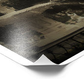 Impression Photo Fontaine à Savannah par Linda Becker imprimer (Coin)