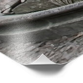 Impression Photo Fontaine avec statue de Neptune à Prague (Coin)