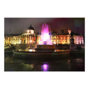 Impression Photo Fontaine Carré Trafalgar