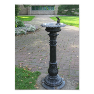 Impression Photo Fontaine d'eau potable antique