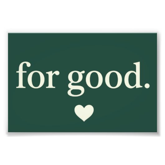 Impression Photo For Good Minimalist Positive Quote Aesthetic  (Devant)