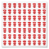 Impression Photo Foreign Language greetings telephone pattern (Devant)