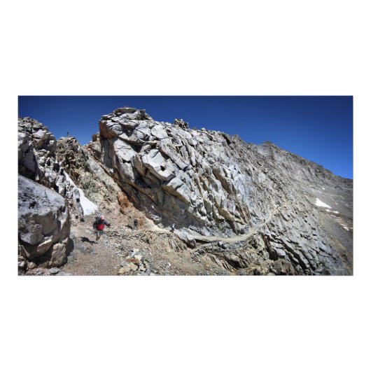 Impression Photo Forester Pass Catwalk - John Muir Trail (Devant)