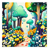 Impression Photo Forêt enchantée (Devant)