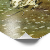 Impression Photo forêt hivernale (Coin)