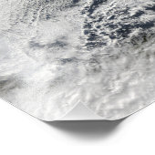 Impression Photo Formation de nuages au-dessus de la mer Noire (Coin)