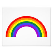 Impression Photo Forme arc-en-ciel (Devant)
