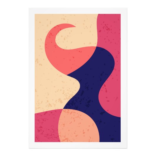 Impression Photo Formes de conception abstraite (Devant)