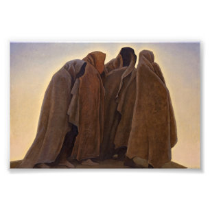 Impression Photo Formes de la peur par Maynard Dixon