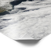 Impression Photo Formes de nuage inhabituelles (Coin)