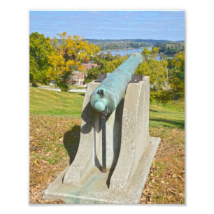 Impression Photo Fort Leavenworth Cannon, Kansas