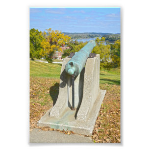 Impression Photo Fort Leavenworth Cannon, Kansas