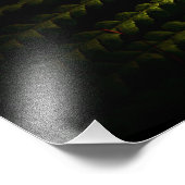 Impression Photo fougères à bois éclairées (6174) (Coin)