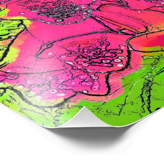 IMPRESSION PHOTO FOXGLOVES (Coin)