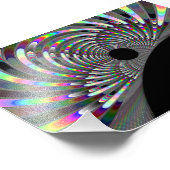 Impression Photo Fractage Art déco (Coin)