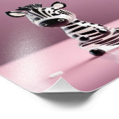 Impression Photo Fragile Zebra : Manipuler avec soin (Coin)