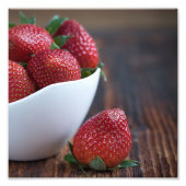 Impression Photo Fraise (Devant)