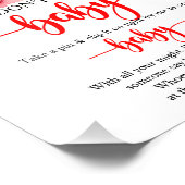 Impression Photo Fraise ne pas dire Baby Game Signal (Coin)