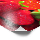 Impression Photo Fraises (Coin)
