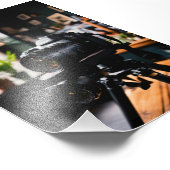 Impression Photo "Framing Shadows : L'artiste de la profondeur dans (Coin)