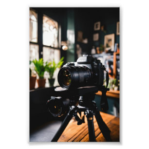 Impression Photo "Framing Shadows : L'artiste de la profondeur dans