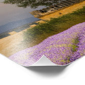 Impression Photo France, Provence. Champ de lavande et (Coin)