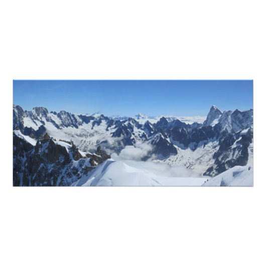 Impression Photo Franch Alpes Chamonix panorama (Devant)
