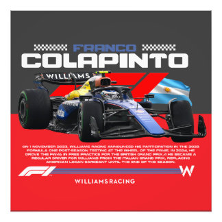 Impression Photo Franco colapinto