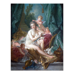 Impression Photo François Boucher la toilette de Vénus