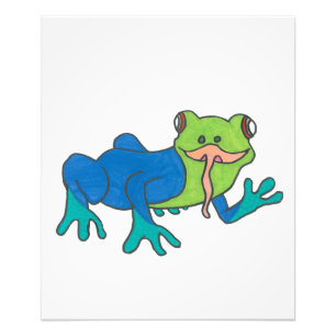 Impression Photo Frank la grenouille gros caractères