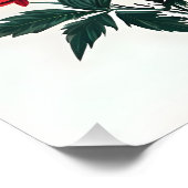 Impression Photo Frapper les papillons rouges (Coin)