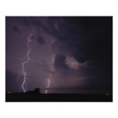 Impression Photo Frappes de foudre violette (Devant)