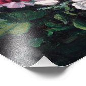 Impression Photo Frédéric Bazille - Jeune femme aux pivoines (Coin)