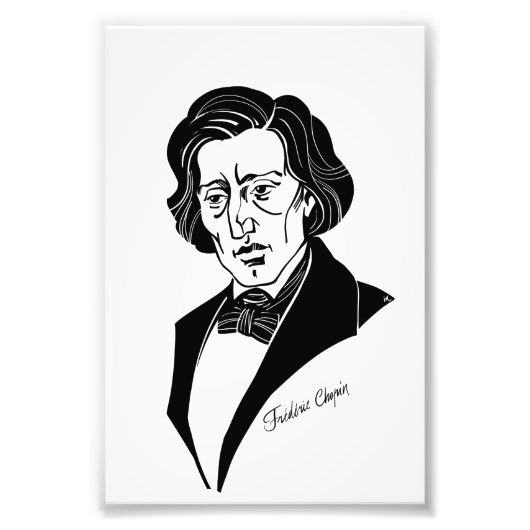 Impression Photo Frederic Chopin (Devant)