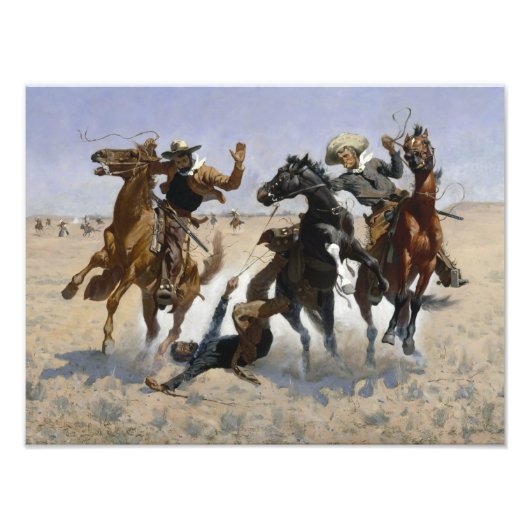 Impression Photo Frederic Remington - Aidez un camarade (Devant)