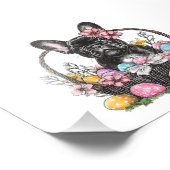 Impression Photo Frenchie Dog Easter Frenchie Dog Eggs Artwork T-Sh (Coin)