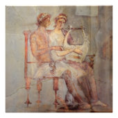 Impression Photo Fresque d'une leçon de musique, Pompéi (Devant)