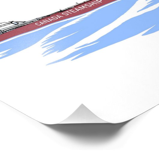 Impression Photo Frontenac (CSL), cargo des Grands Lacs (Coin)