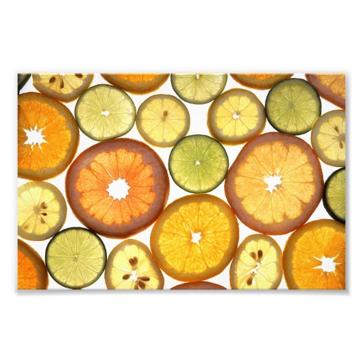 Impression Photo Fruits Citrins (Devant)