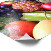 Impression Photo Fruits tropicaux (Coin)