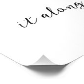 Impression Photo Funny Floral Highland Vache mignonne Maison Décor  (Coin)