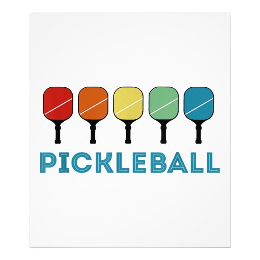 Impression Photo Funny Pickleball Retro Vintage (Devant)