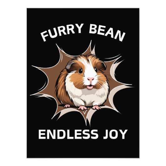 Impression Photo Furry Bean Joie infinie (Devant)
