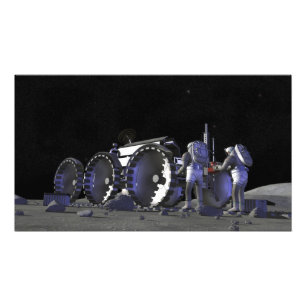 Impression Photo Futures missions 12 d'exploration d'espace