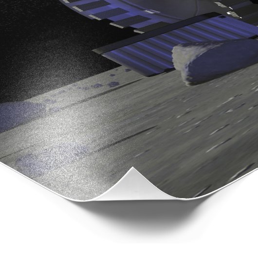 Impression Photo Futures missions d'exploration spatiale 12 (Coin)