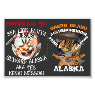 IMPRESSION PHOTO FV COHO CAPT DAN SEA LOUTRE FAJITA JESUS ALASKA