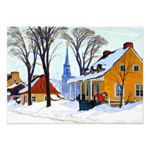 Impression Photo Gagnon - Matin d'hiver, Baie-Saint-Paul